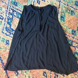 J. Crew 365 Navy Sleeveless Women's Top